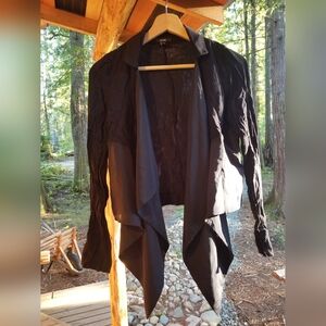 Blouse & Bolero Ladies Set Black Sorceress Shirt Jacket Jacob Brand XS Halter